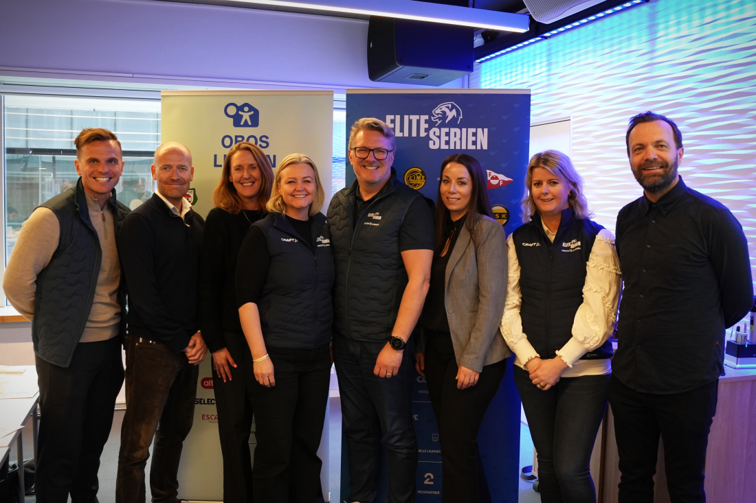 Bilde av NTFs styre, fra venstre: Eirik Bjørnø, Svein Graff, Vibeke Johannesen, Jannicke Wold Kaarbø, Inge Henning Andersen, Maria Elena Kvalen, Kine Skårdal Kleven og Einar Håndlykken