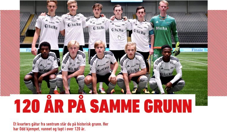 Denne historiemodulen er satt til litt bakrgunnsmønster