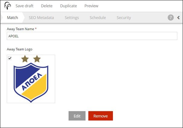 Sett inn logo for bortelag